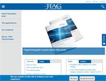 Tablet Screenshot of jtag.com